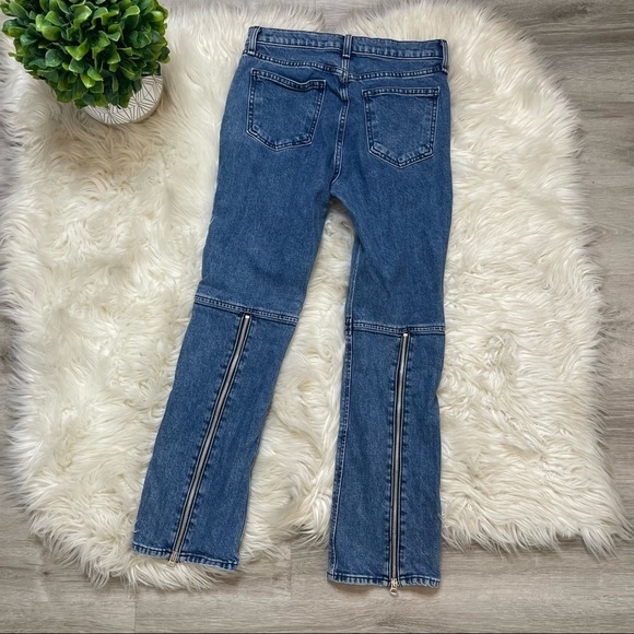 Rag & Bone Blue Bain Iver Capri Jeans - Picture 4 of 11